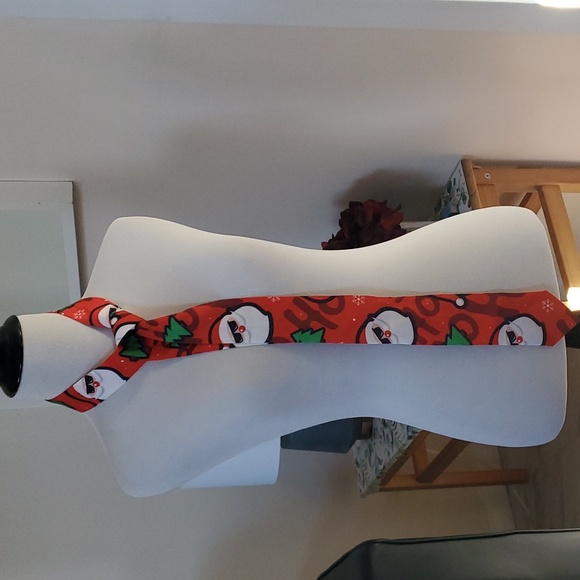 Red Santa BLAZER + PANT + TIE Suitmeister Red Size Small - 34-36 - Picture 8 of 9